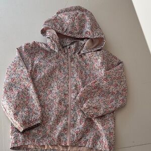 H&M Floral Kids Jacket - Pink and White. Fits 2-3 year olds